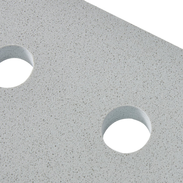 31" Soft Gray Engineered Marble Vanity Top with Sink