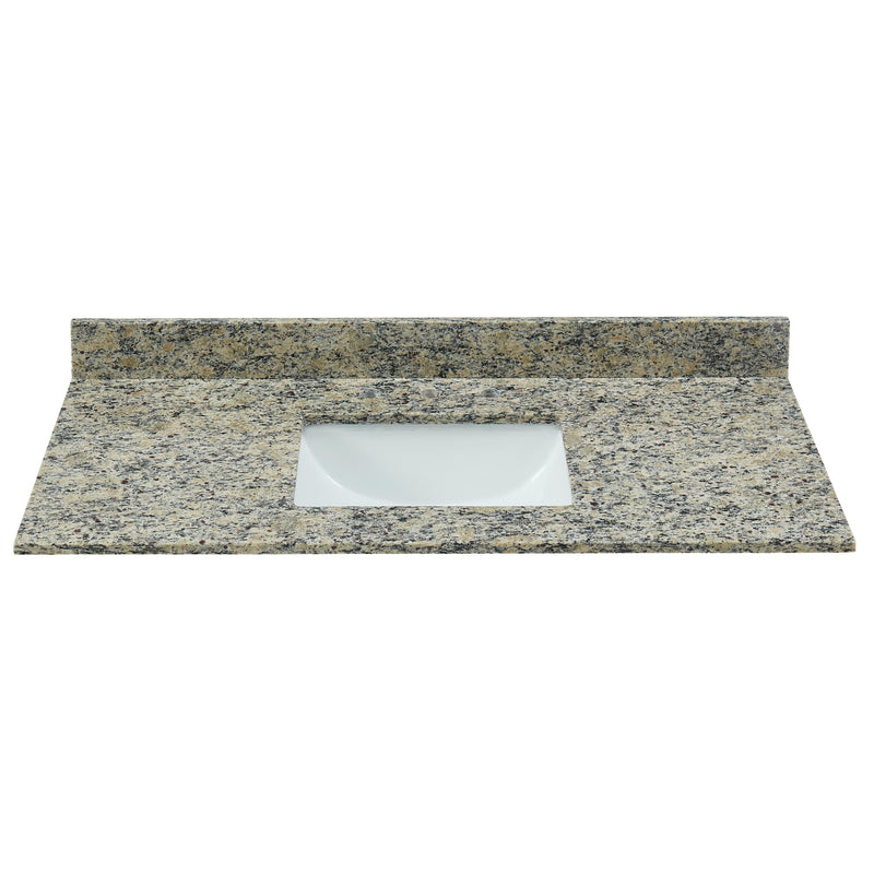 49" Santa Cecilia Light Granite Vanity Top with Sink