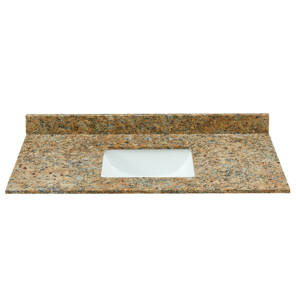 49" Santa Cecilia Granite Vanity Top Sink