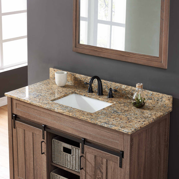Santa Cecilia Granite Vanity Top - Bathroom Vanity Sale – Tile & Top