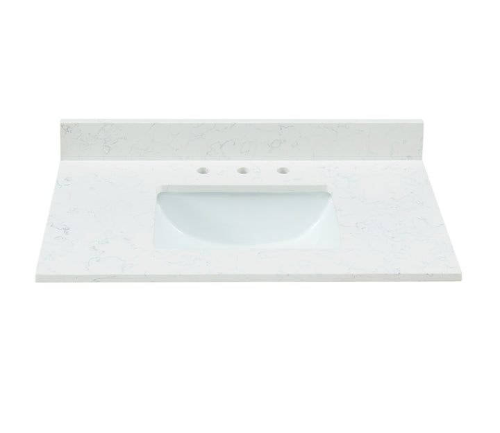 Carrara Quartz Vanity Tops
